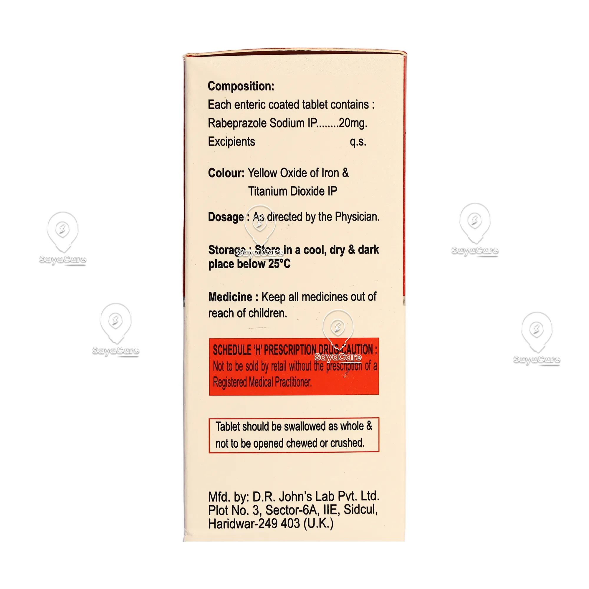 Rabinta Oxt Tablet/Capsule: Uses, Side Effects, Price | Generic| SayaCare